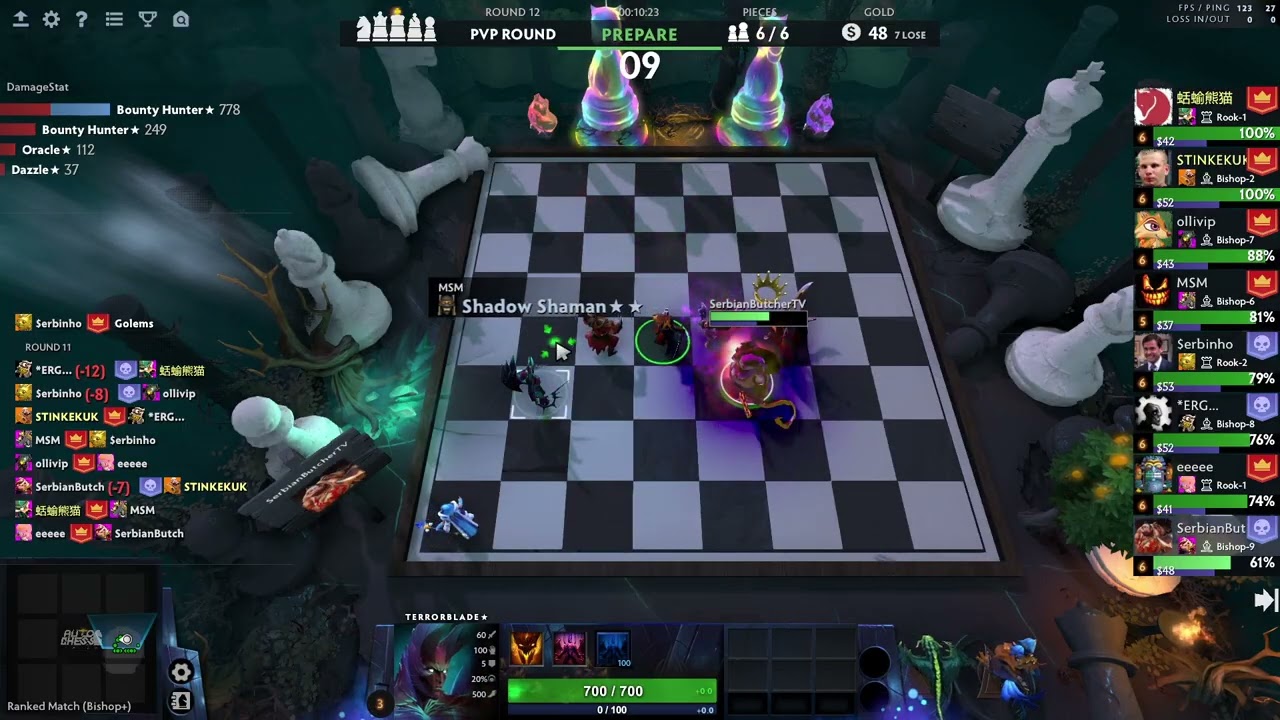5 Dragons 9 Mages! Dota Auto Chess Season 36!