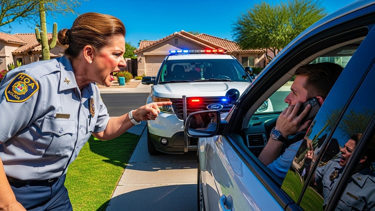 Fake HOA Cops Pulled Me Over In My Driveway, I Called Real Cops And They Were All Arrested