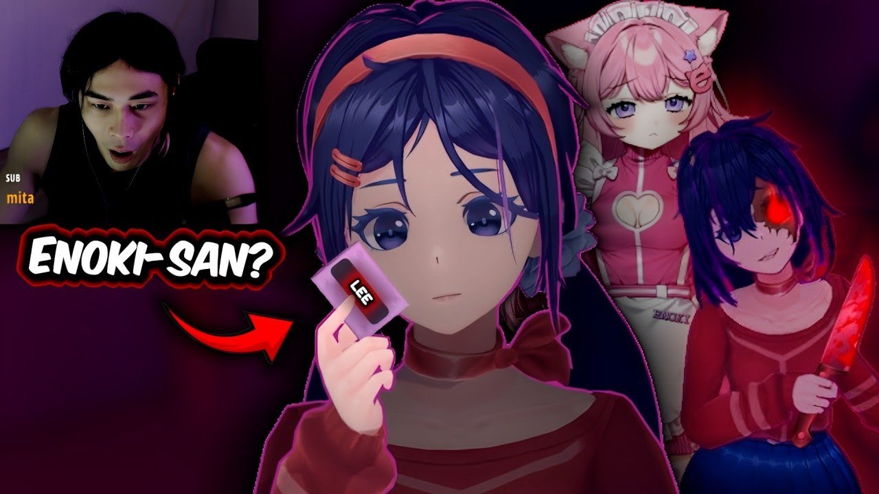 Lee Plays “Girlfriend Enoki Simulator”... | MiSide