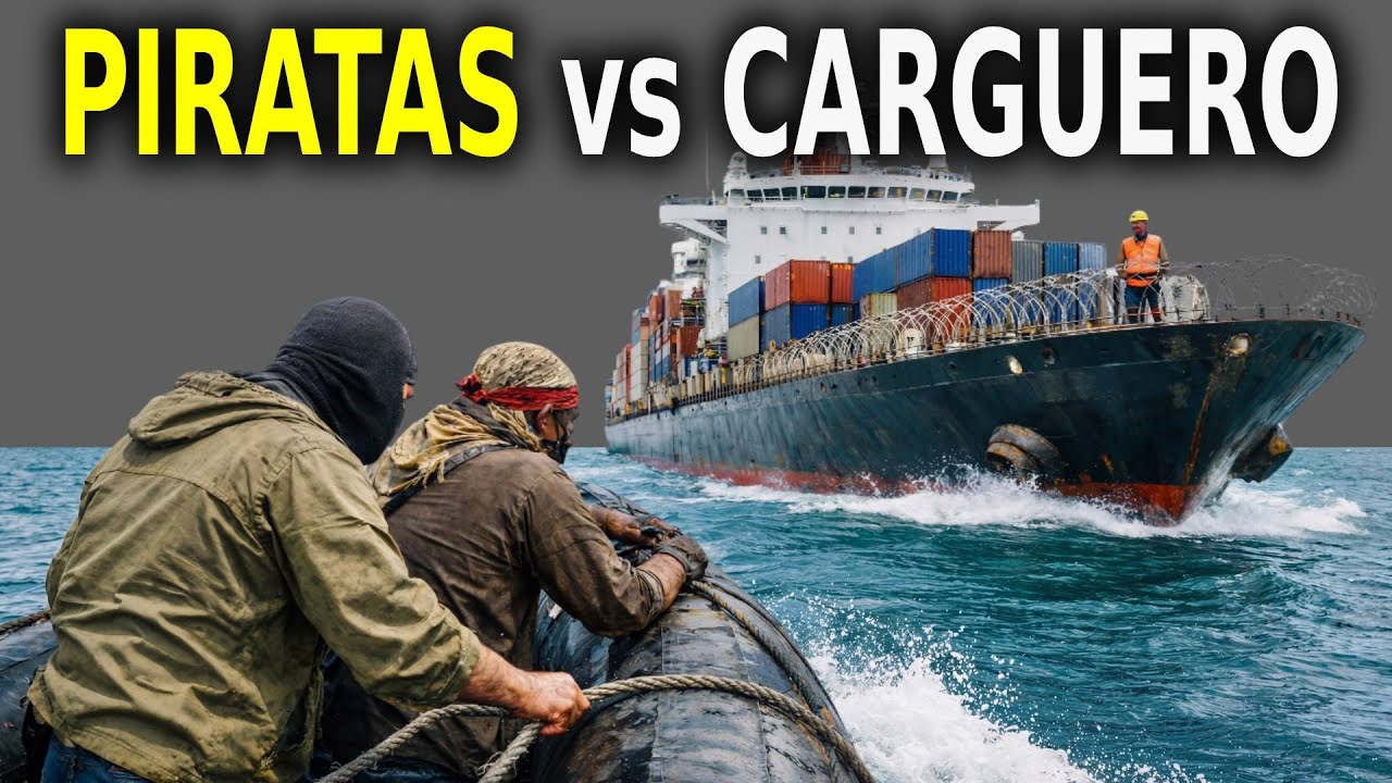 ¿Cómo los barcos SIN ARMAS combaten a los PIRATAS?