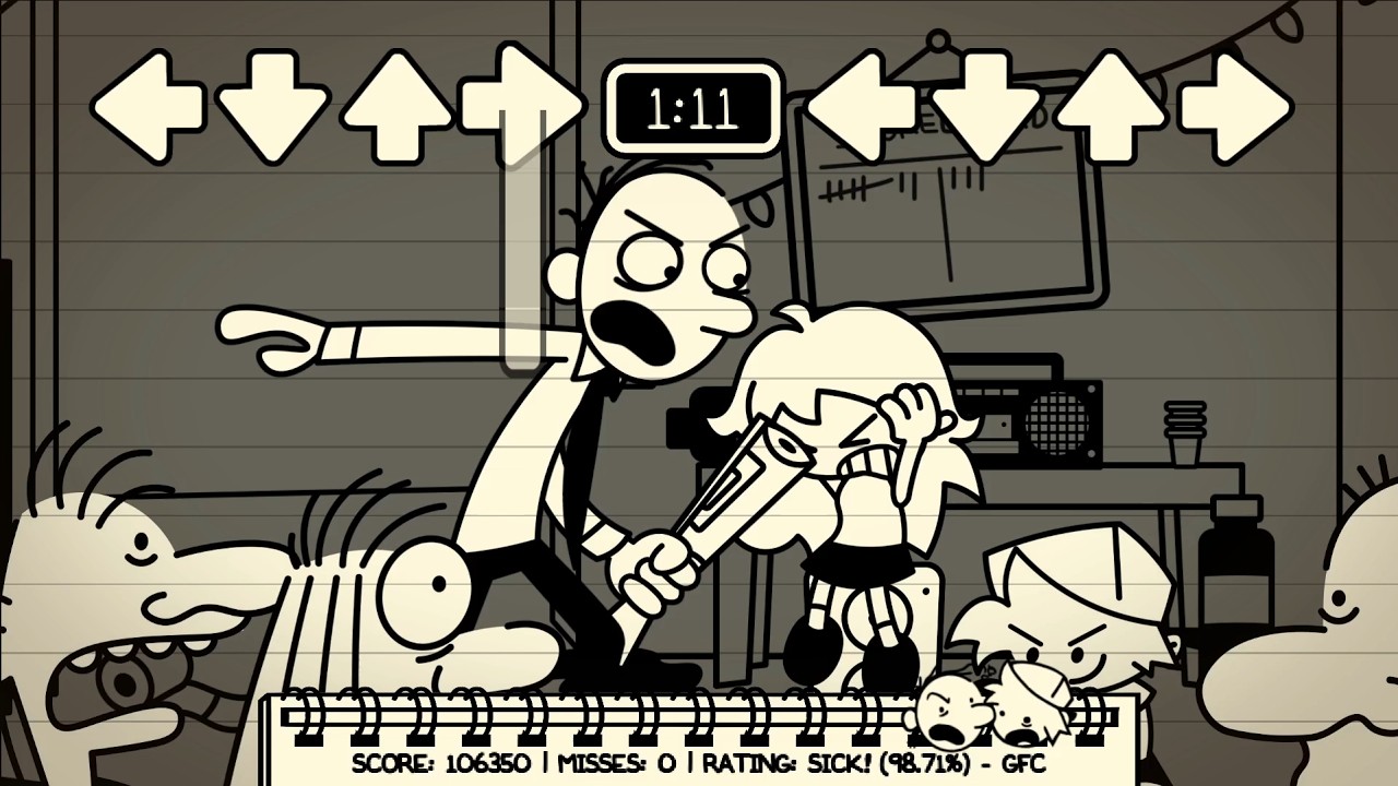 FNF: Funkin' in a Wimpy Day V2 - Civil War (by @ArmandRonan, @LexyDoesStuff & @Coootiles) [FC]