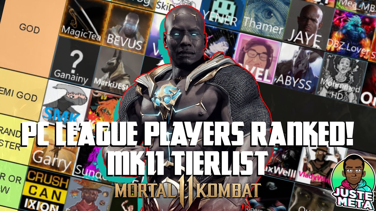 PC LEAGUE Player Tierlist! - Mortal Kombat 11 Ultimate Tierlist
