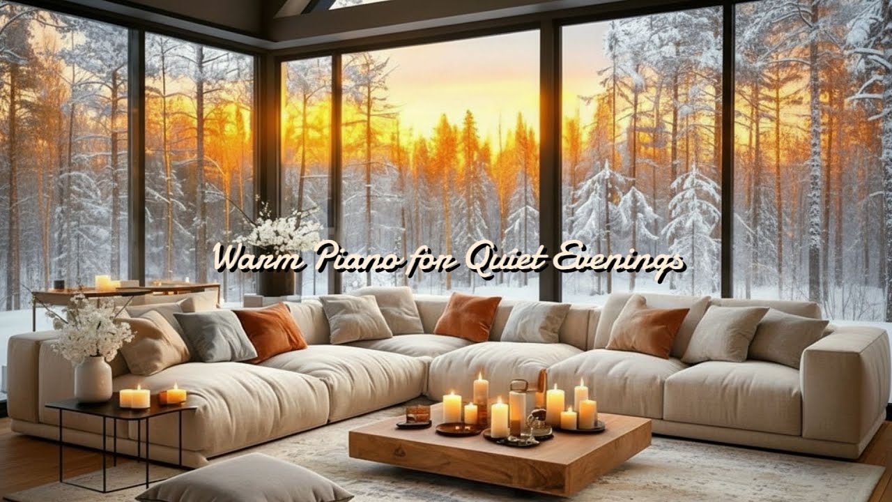 Warm Piano for Gentle Mornings | Calm Piano – Cozy & Peaceful Mood