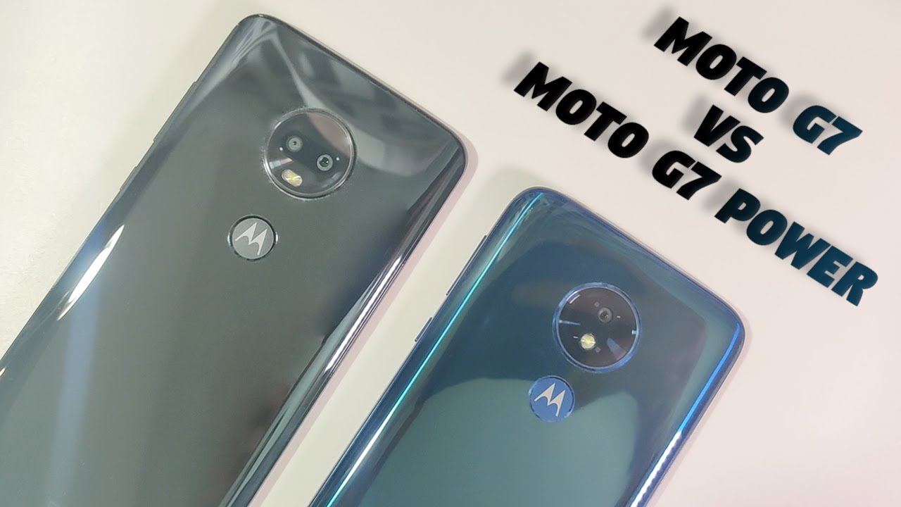 Moto G7 vs Moto G7 Power - ¿Cuál conviene? + Sorteo