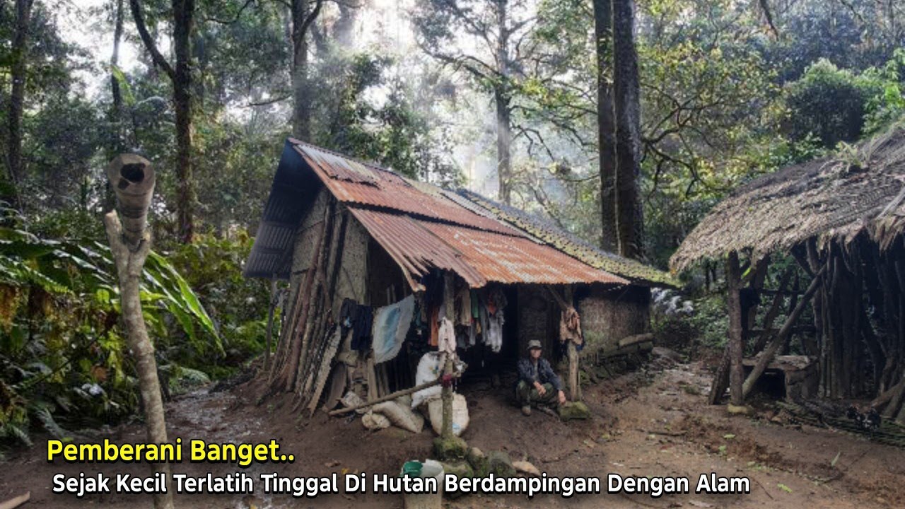 Nekad.. Sejak Kecil Tinggal di Hutan Berdampingan Dengan Alam Jauh kemana-mana