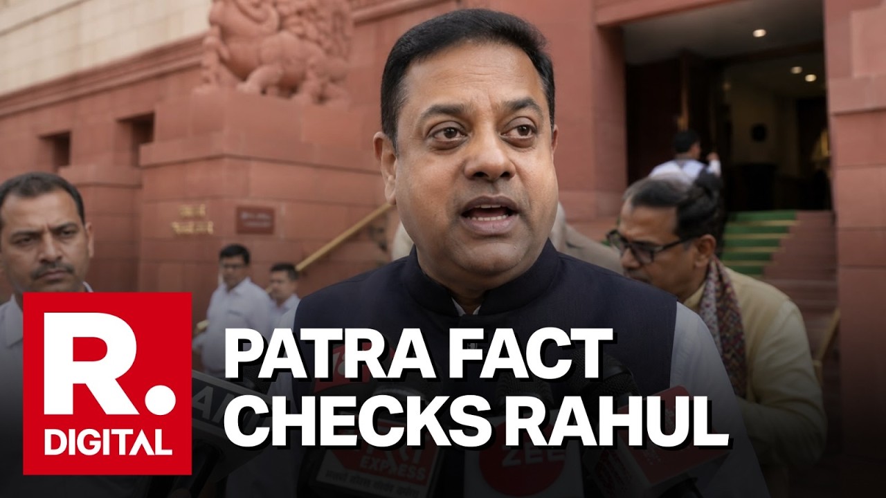 BJP Vs Rahul Gandhi: Sambit Patra Counters AK-47 Claims On Student Protests