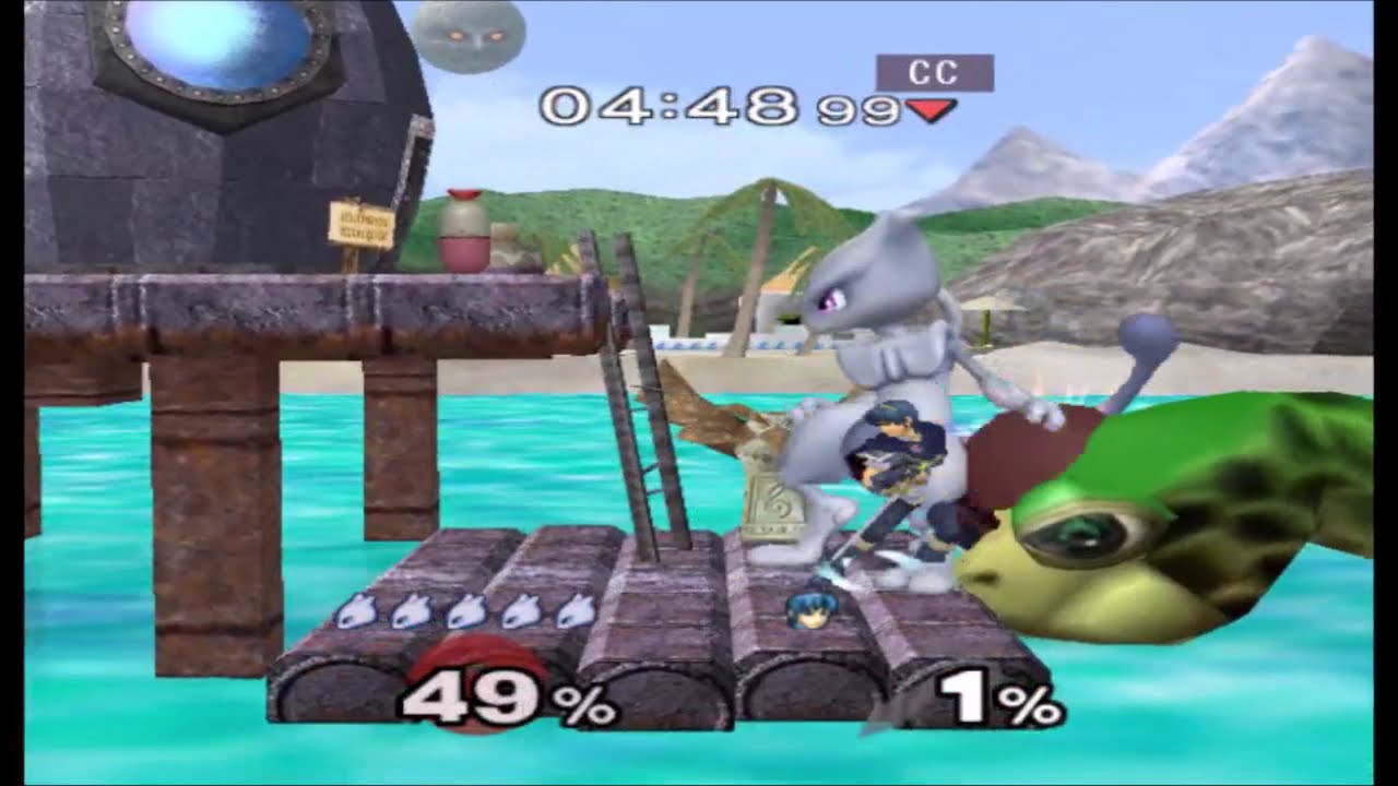 Super Smash Bros. Melee Mewtwo Classic Mode