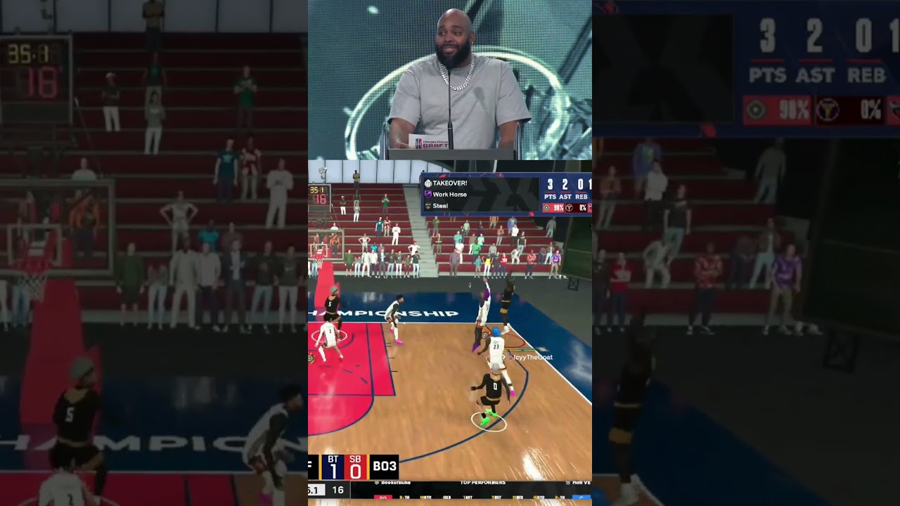 #21 Overall Pick In The 2024 NBA 2K League Draft (IcyyThaGoat, Grizz Gaming)