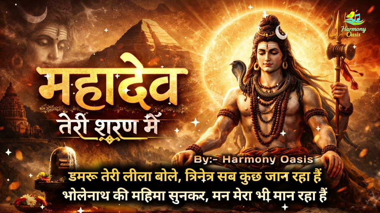 महादेव तेरी शरण में | Shiv Bhajan | New Mahadev Bhakti Song | Peaceful Shiva Song