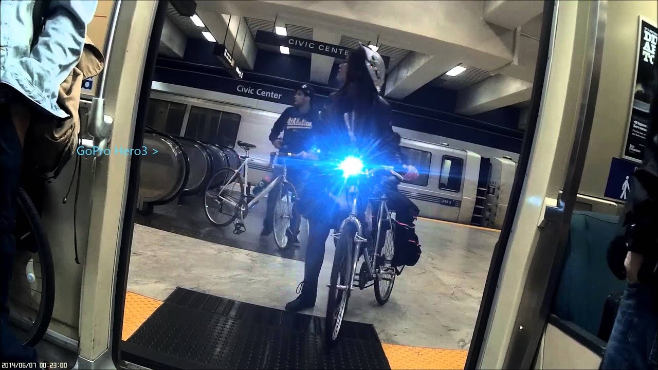 Lady Missed the Last Bart Train Civic Center Station