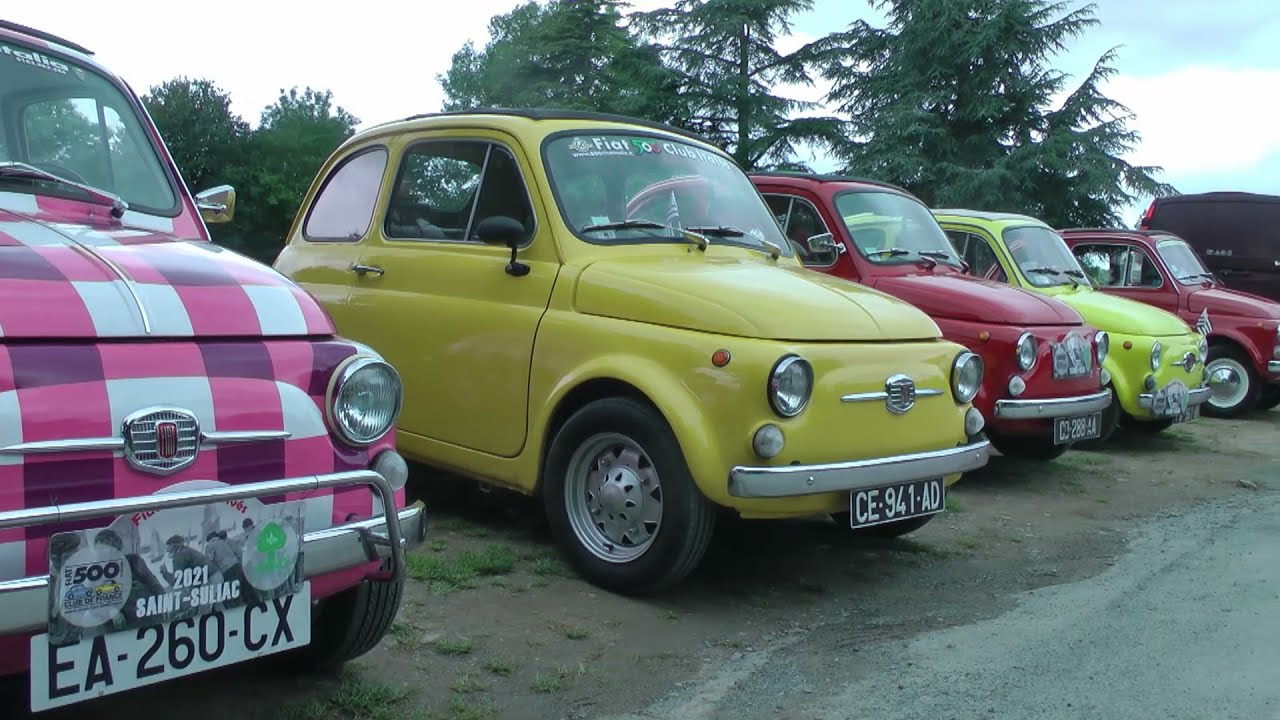 Fiat 500 de collection & dérivés au Mont - Dol en 2021
