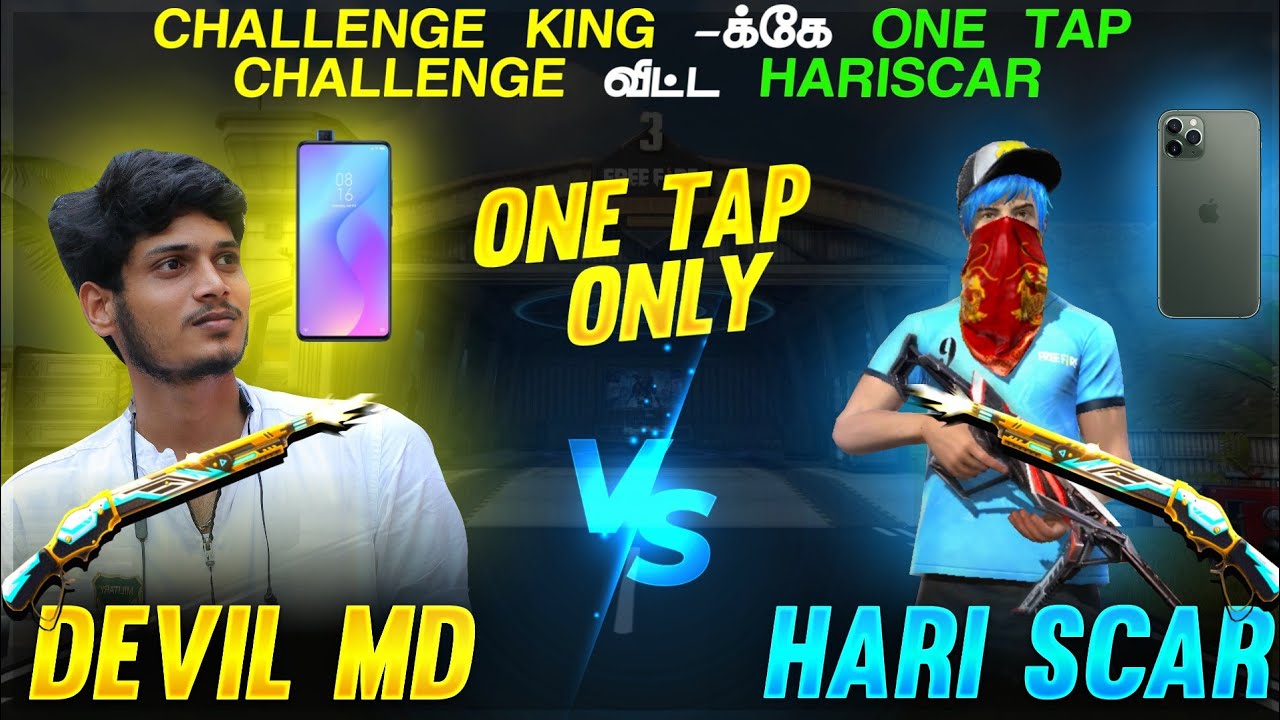 20,000 Diamonds Challenge onetap only Shot Gun ||vs|| Devil MD Crying Moment 😂 || Tamil FreeFire
