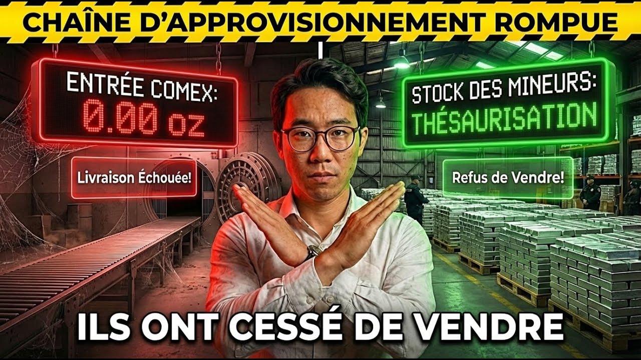 RUPTURE DE L'OFFRE : Les principaux producteurs d'argent CESSENT de vendre au COMEX (Grève)