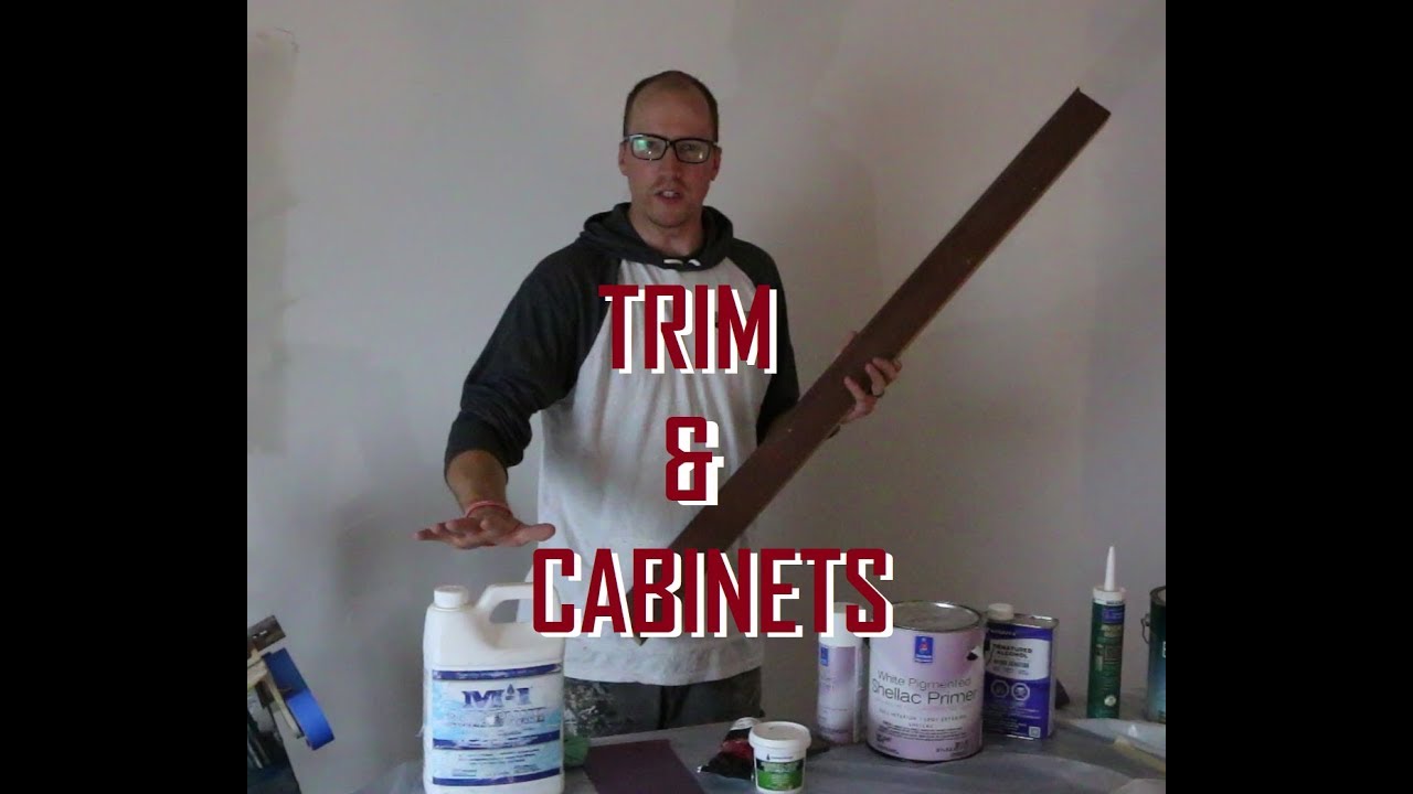 How to Paint Furniture/Cabinets/Trim