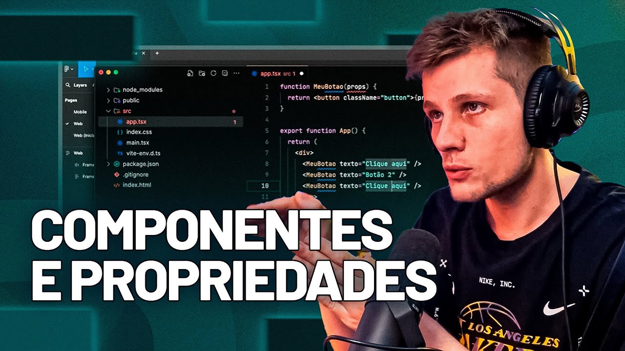 Simplificando o conceito de componentes e propriedades no React