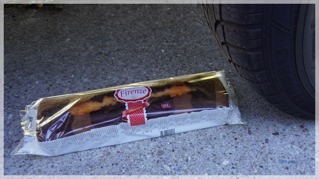 Cake vs Car EXPERIMENT | #Shorts