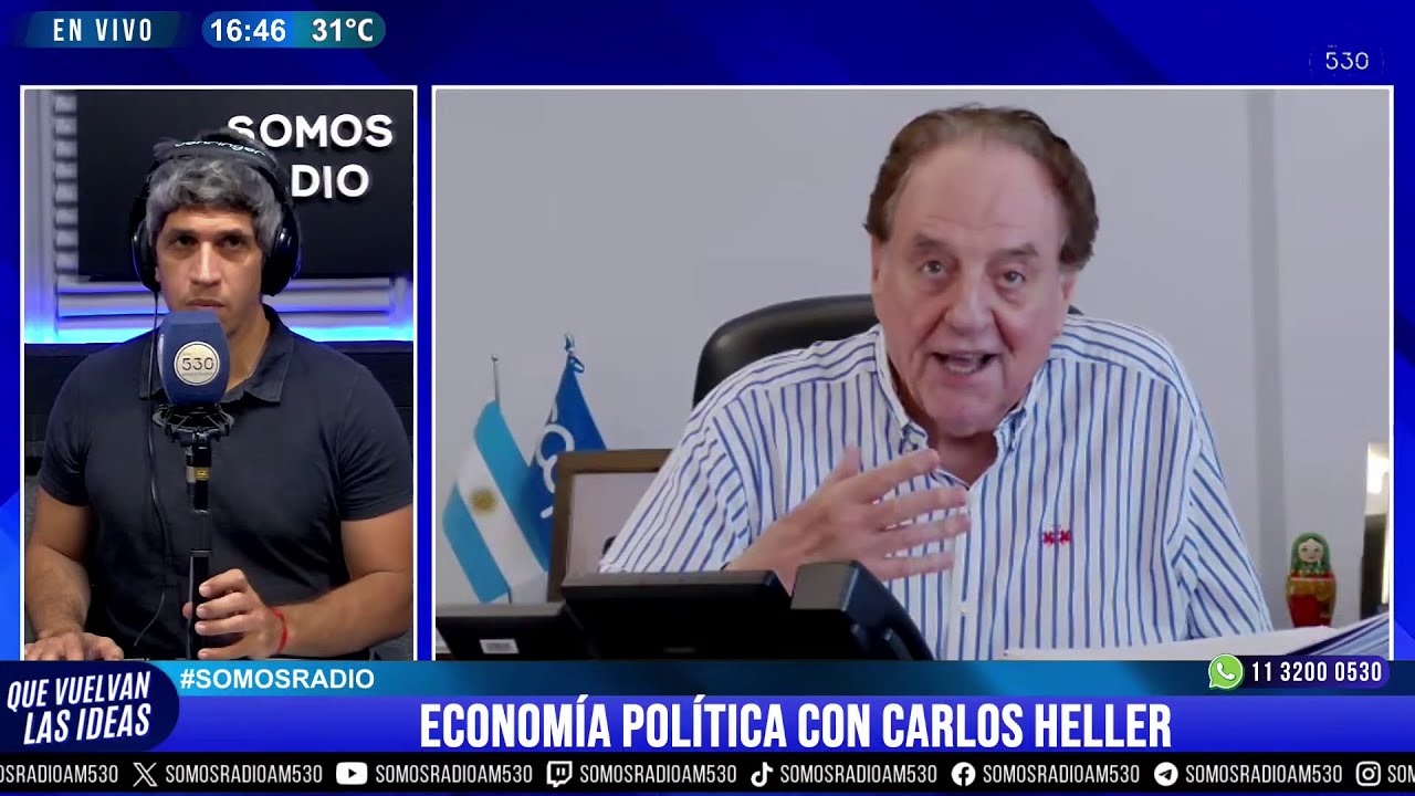 Presupuesto 2026 - Carlos Heller en AM530, con Pablo Caruso - 26-12-2025