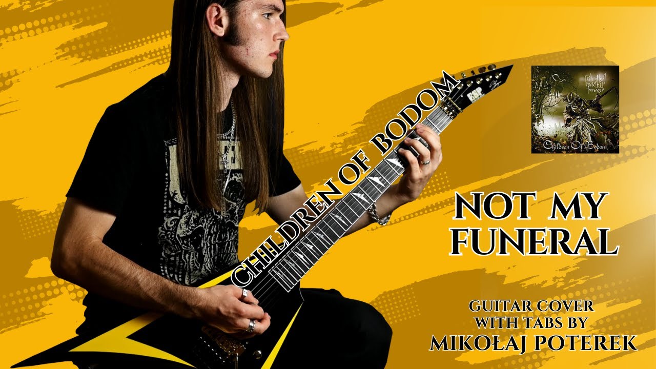 Children Of Bodom | Not My Funeral | Guitar Cover | Alexi Laiho Parts, with Tabs | Mikołaj Poterek