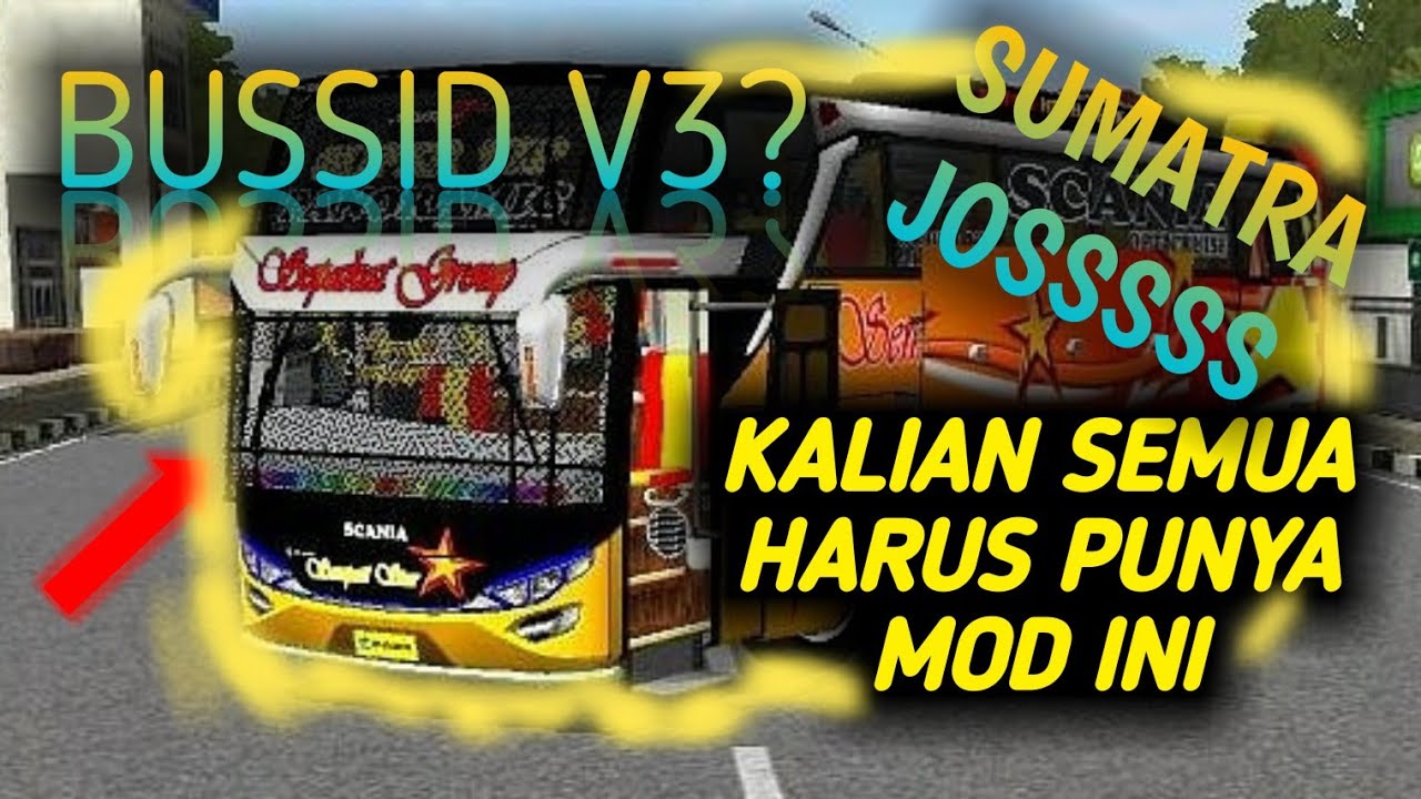 KALIAN HARUS PUNYA MOD INI UNTUK PERSIAPAN BUSSID V3 | SHARE MOD JB2+SHD ZTOM CODIT MULIL aldovadewa