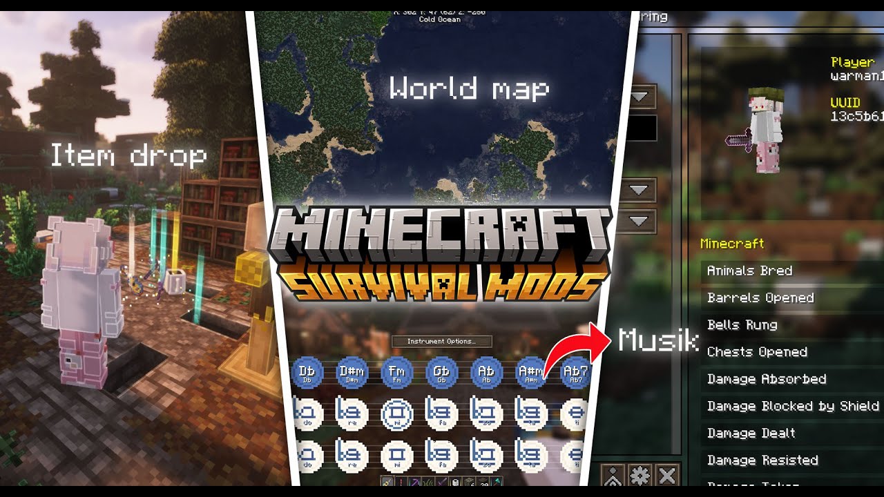 8 MODS KEREN UNTUK SURVIVAL MINECRAFT TERBAIK 1.20/1.21