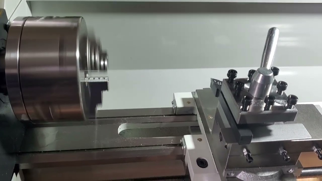  test thử máy tiện mini để bàn