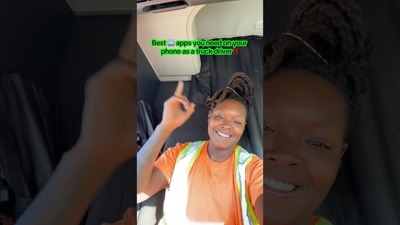 Apps you must have on your phone as a trucker! #truckdriver #cdl #applife