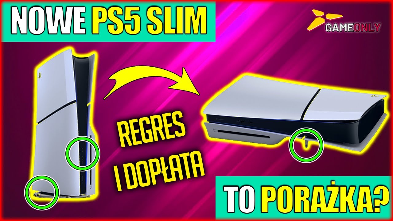 Nowe PlayStation 5 Slim to PORAŻKA? &mdash; Sprawdzam najnowszy model!