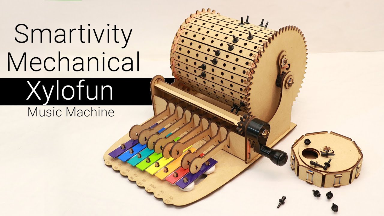Smartivity Mechanical Xylofun Music Machine complete installation and review | Activity Game for Kid