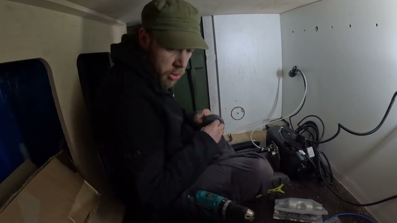 MAN KAT1A1 - Einbau Standheizung Teil 4