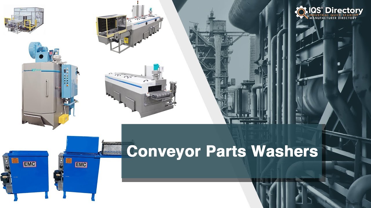 Conveyor Parts Washer Manufacturers, Suppliers, and Industry Information