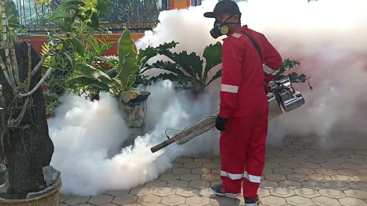 SUASANA PEDESAAN KEGIATAN FOGGING UNTUK MENGHINDARI DB