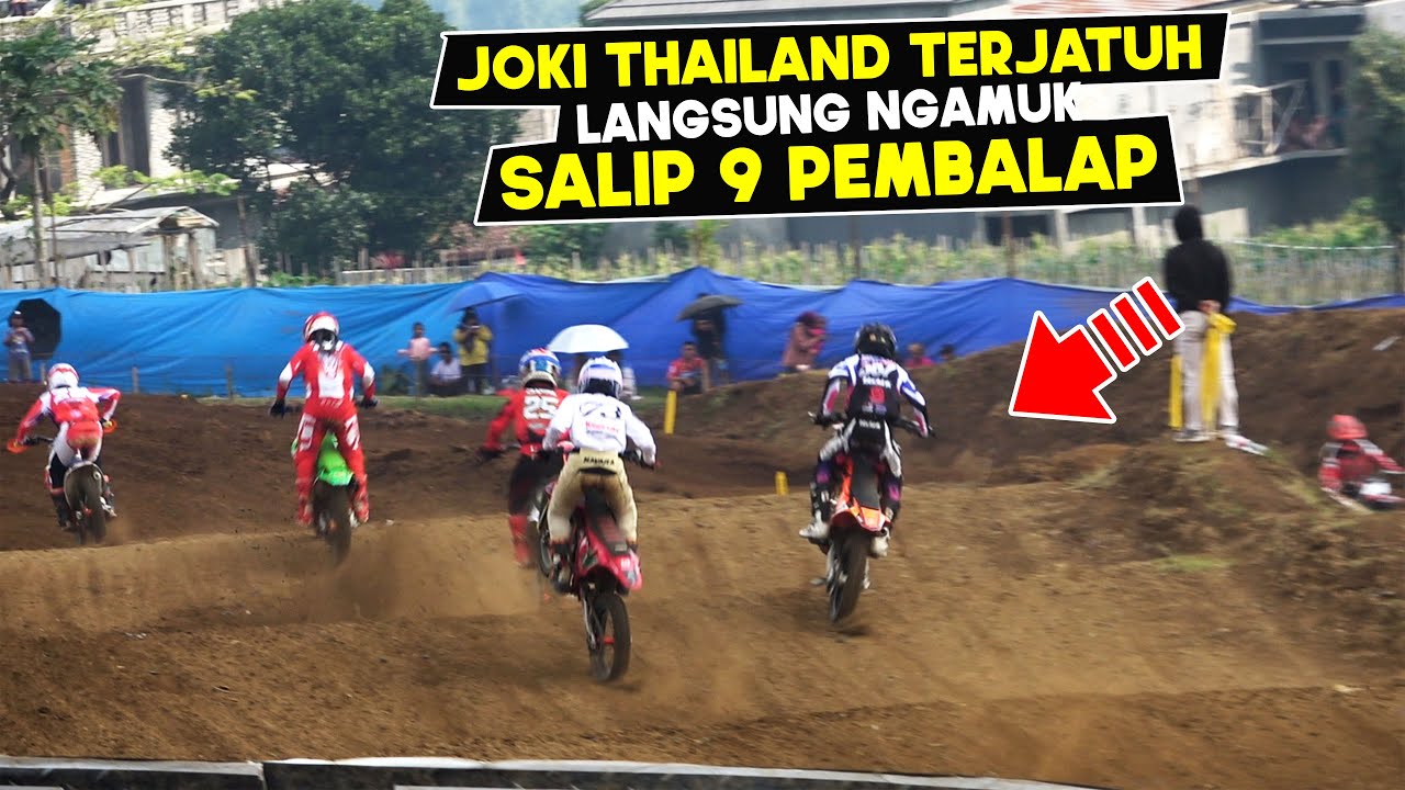 BRYAN GYLES Joki thailand TERJATUH langsung Ngamuk   Kejurnas AKRM