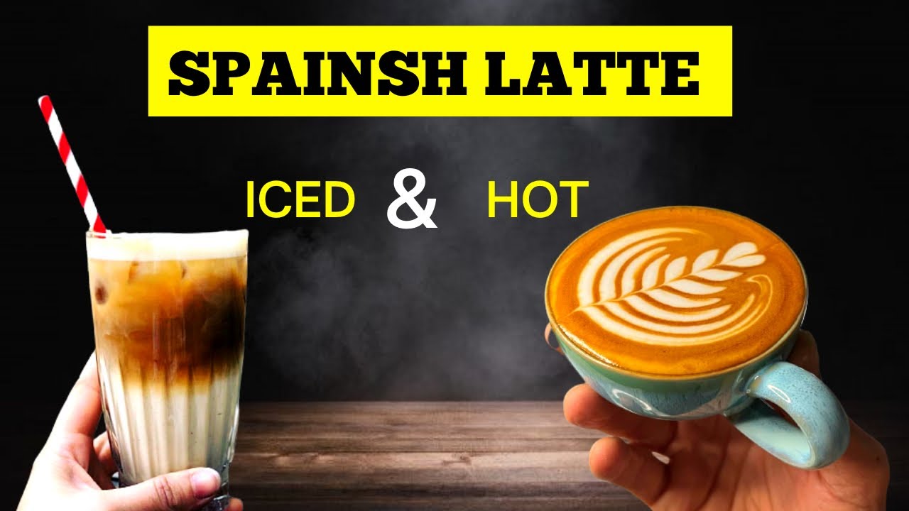 Easy way to making a sweet Hot & Iced Spanish latte using condensed milk