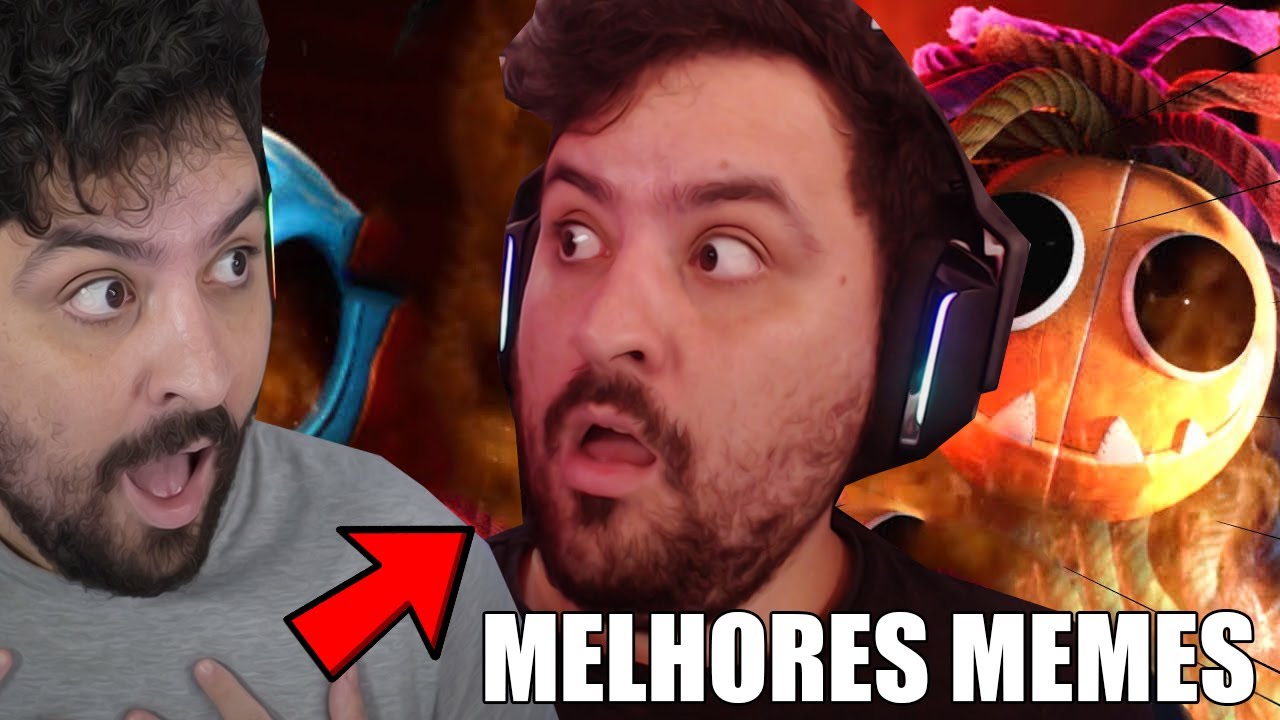 REAGINDO aos MELHORES MEMES de POPPY PLAYTIME 4…INCRÍVEIS KKKK