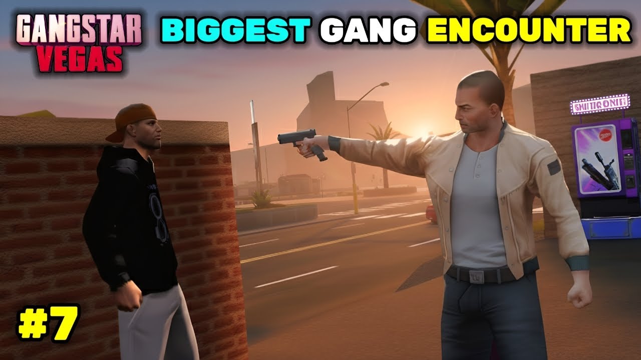 BIGGEST GANG ENCOUNTER | GANGESTER VEGAS GAMEPLAY #7