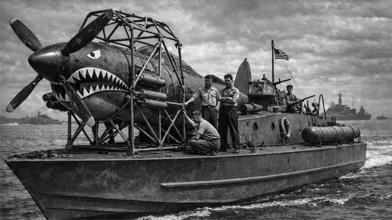 Cuando pusieron un morro de P-39 en un pequeño bote, los japoneses los llamaron “botes del diablo”