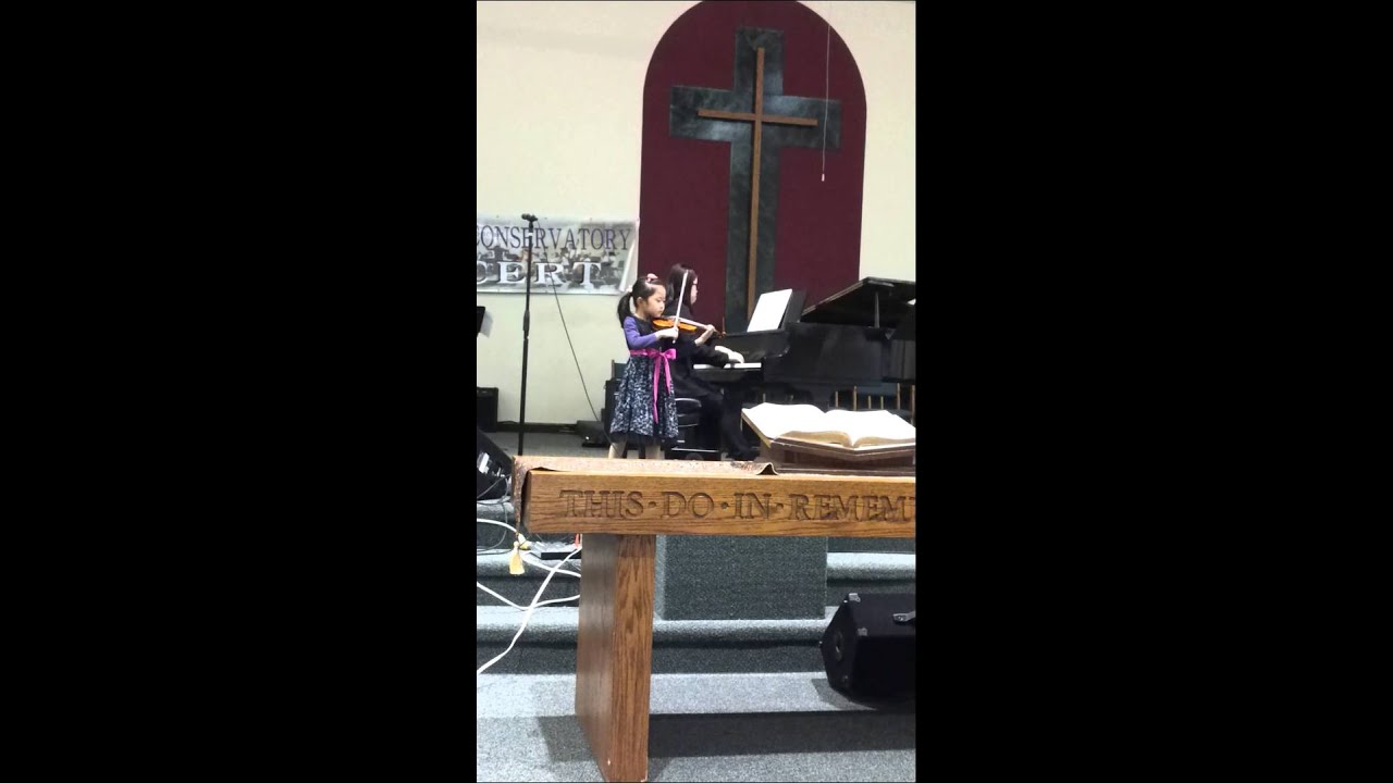 Young violinist(5years old) Susan Kim