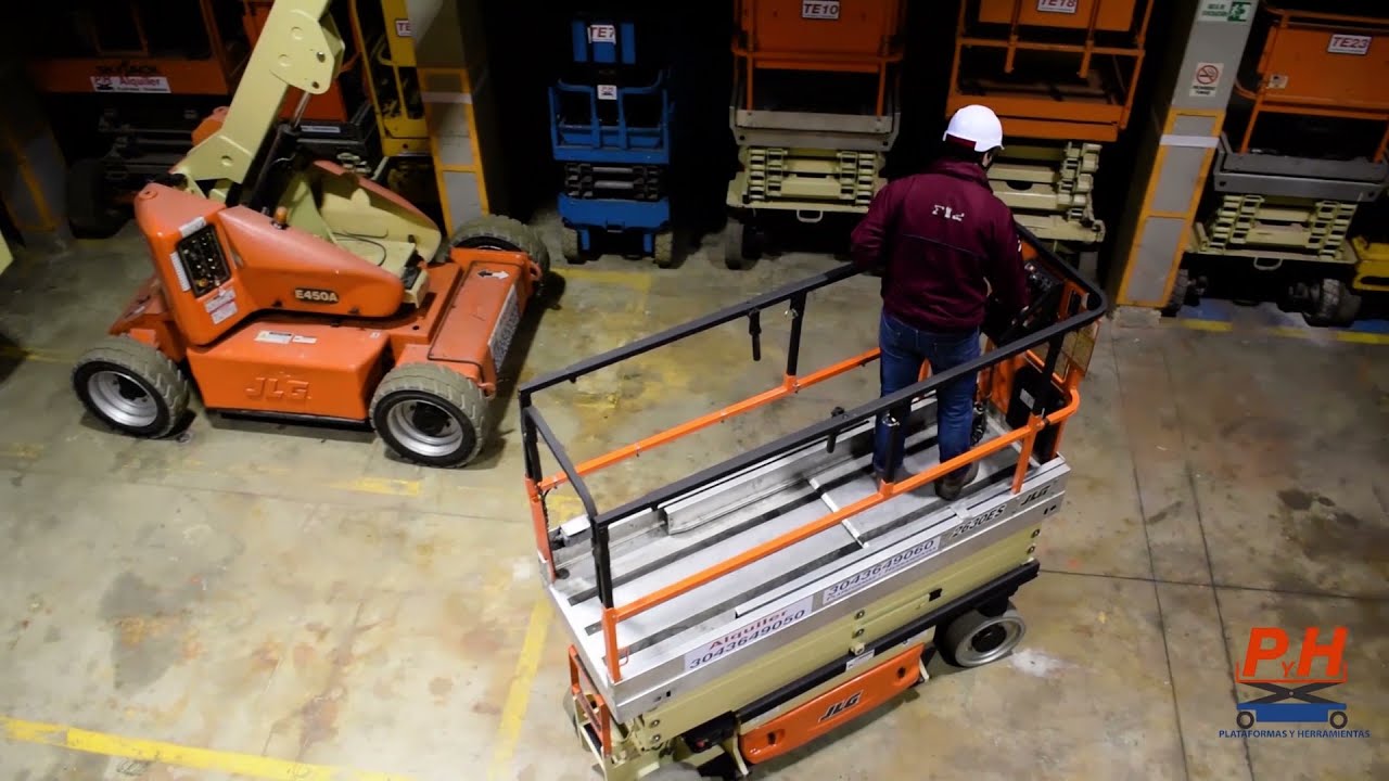 Induccion de Operacion Plataformas Tijeras JLG serie ES - PyH