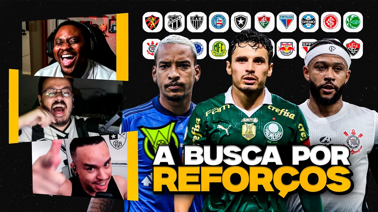 BUSCANDO REFOR&Ccedil;OS PARA O 2026 DO BOTAFOGO EM TODOS OS TIMES DO BRASILEIR&Atilde;O! | CAMISA 13