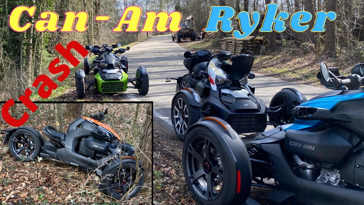 2021 Can-Am Ryker Tour and Crash !