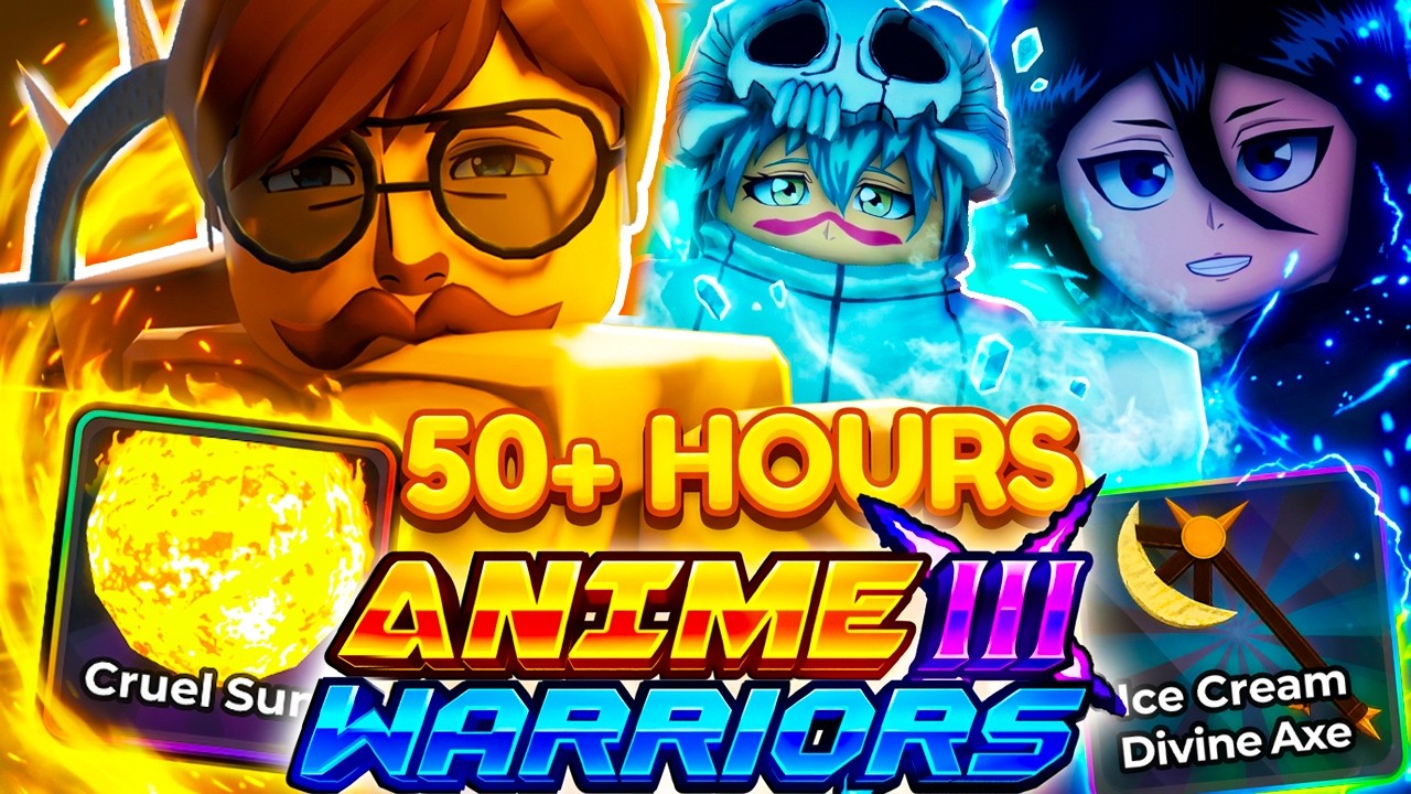 Я ПРОВЕЛ 50+ ЧАСОВ в летнем обновлении Anime Warriors!