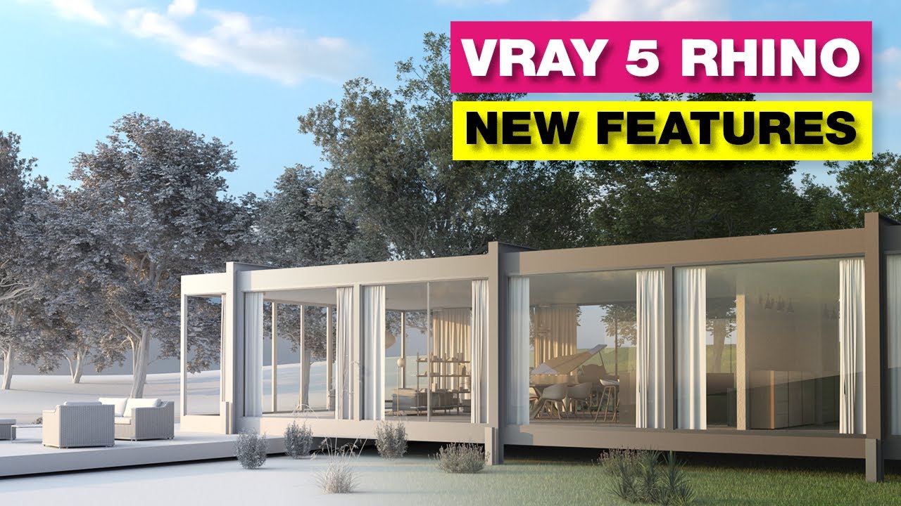 Vray 5 for Rhino New Features [TOP 5]
