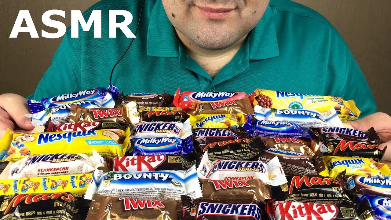 ASMR A LOT OF CANDY CHOCOLATE PARTY (Eating Show) Mukbang *NO TALKING*