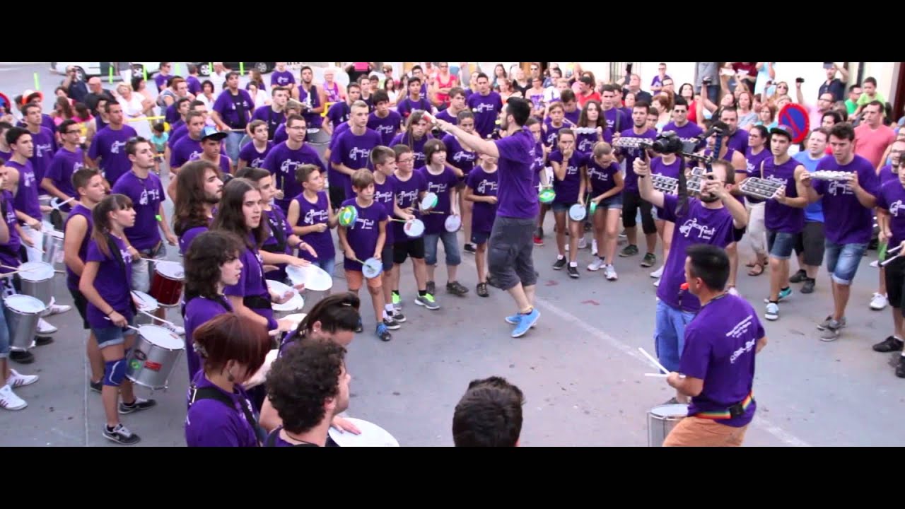 Rafa NAVARRO dirige la Batucada Brasileira del ALUMNADO PercuFest 2014