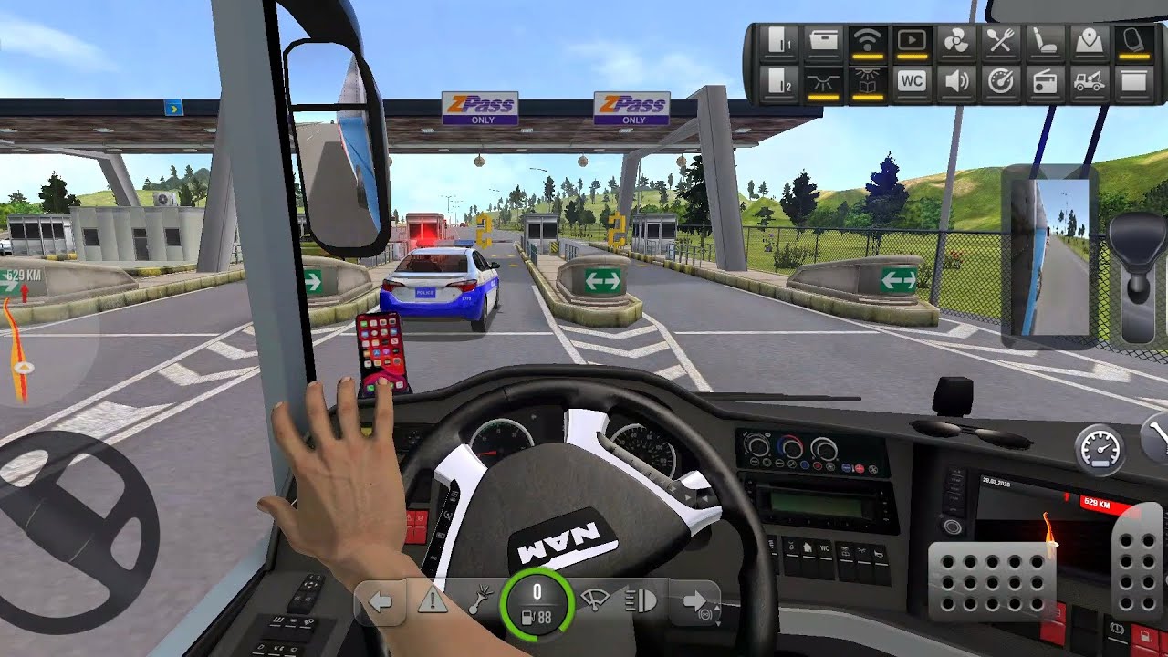 Bus Simulator : Ultimate | Police 🚔 🚨👮&zwj;♂️ | MAN | Zuuks | Mobile Gameplay | Drive with Devil 😈