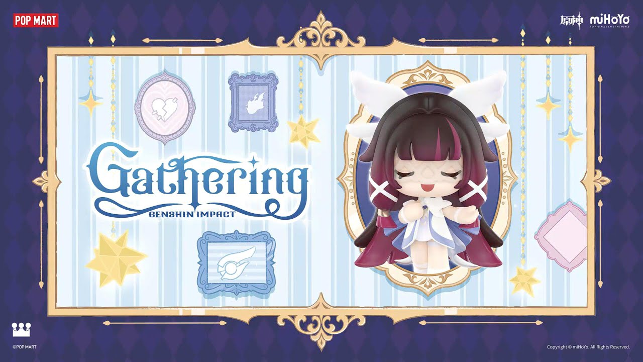 Gathering Chibi Blind Box Figures | Genshin Impact × POP Mart