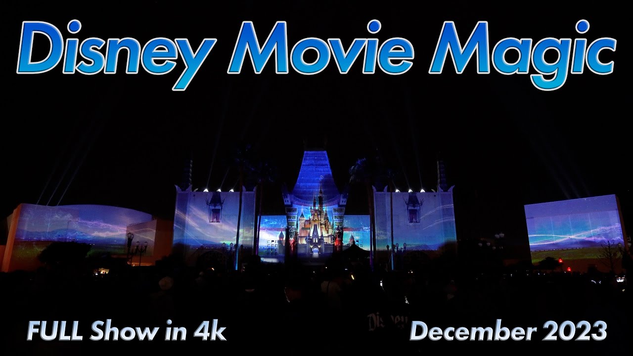 Disney Movie Magic at Hollywood Studios FULL Show in 4k | Walt Disney World 2023