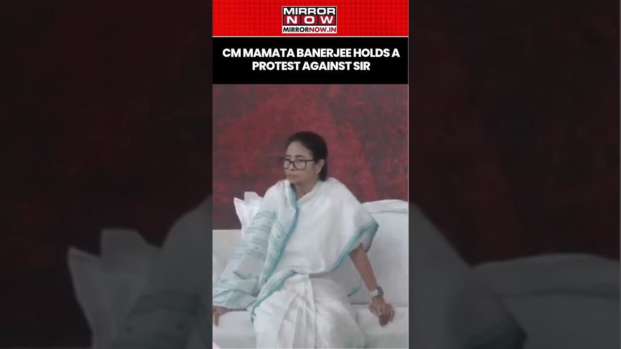 West Bengal: CM Mamata Banerjee Holds A Protest Against SIR | Watch #shorts