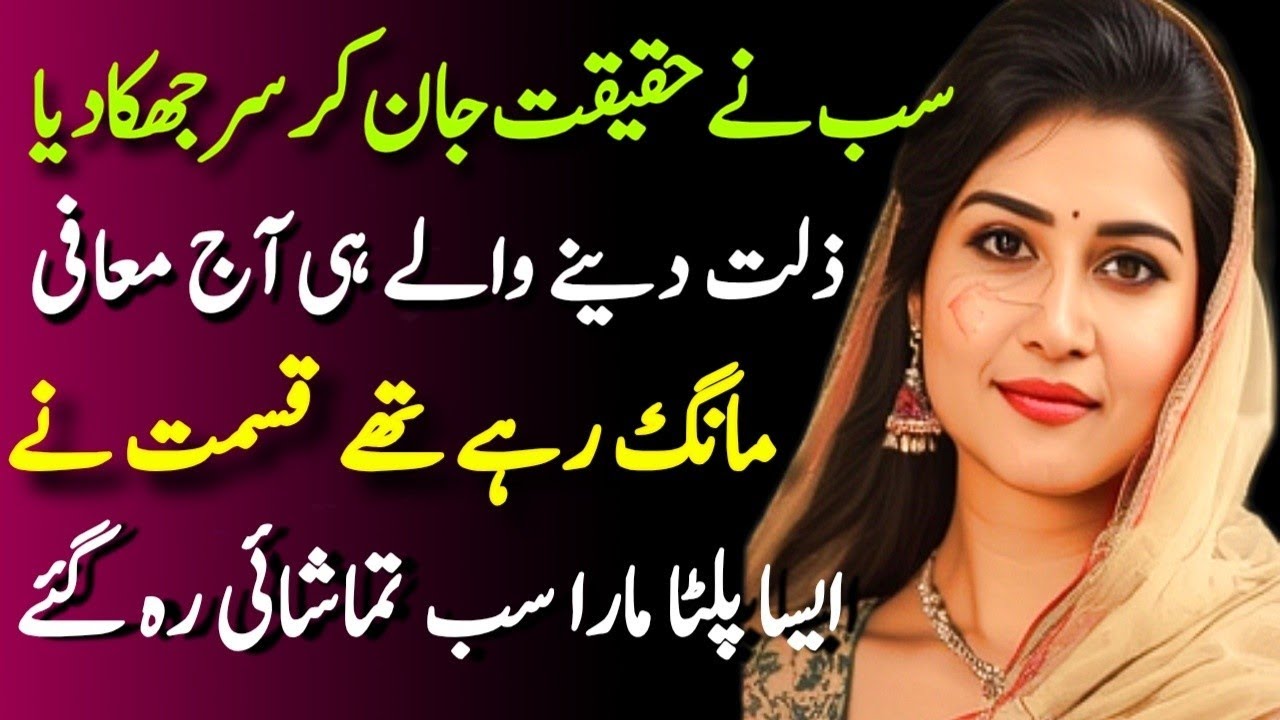 Jab Restaurant Ka Owner Aur Staff Mere Qadmon Mein Gir Gaye | Dard Bhari Kahani | Emotional Story 