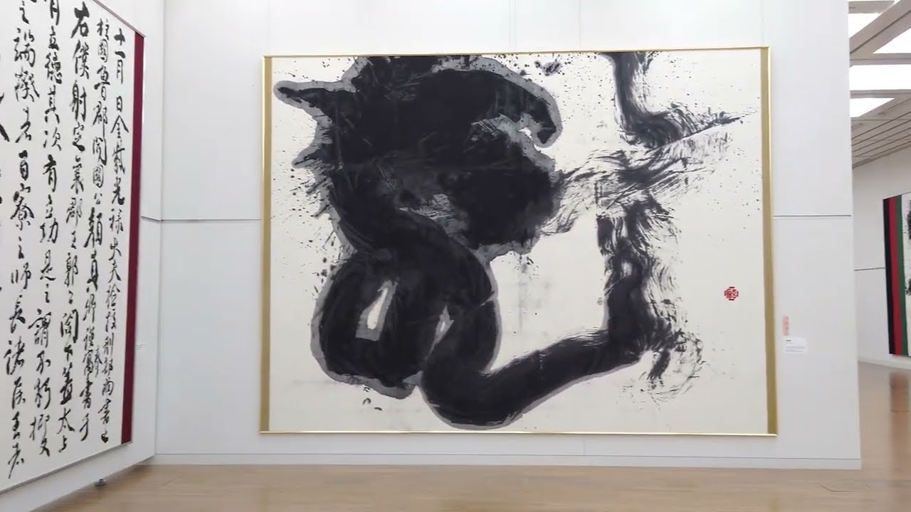 第７３回独立書展 ‐ 会場風景